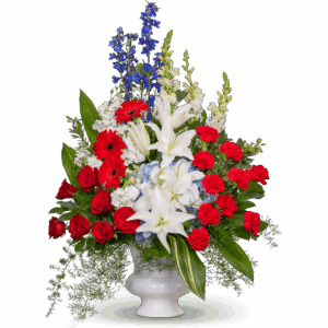 Stars and Stripes Forever Urn