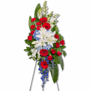 Stars and Stripes Forever Standing Spray