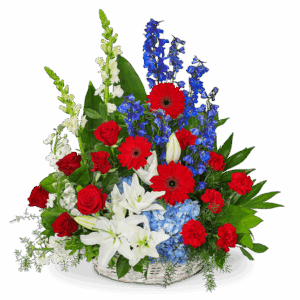 Stars and Stripes Forever Basket