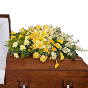 Radiant Remembrance Casket Spray