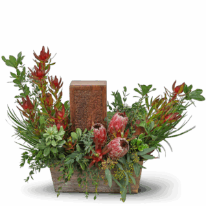 Floral Wilderness Cremation Tribute