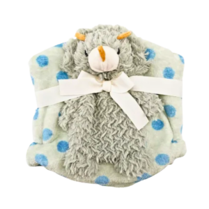 Baby Blanket & Plush Dino Set