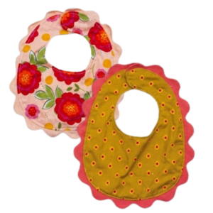 Baby Girl's Cotton Bib