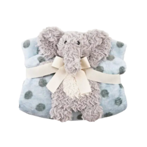 Baby Blanket & Plush Elephant Set