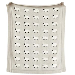 Cotton Knit Baby Blanket